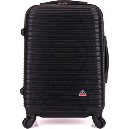 Rta Products Llc InUSA Royal Lightweight Hardside Luggage Spinner 20" Carry-On - Black IUROY00S-BLK